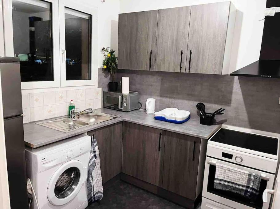 Logement Entier Chambre+Salon + Jardin & Terrasse Les Ulis Extérieur photo